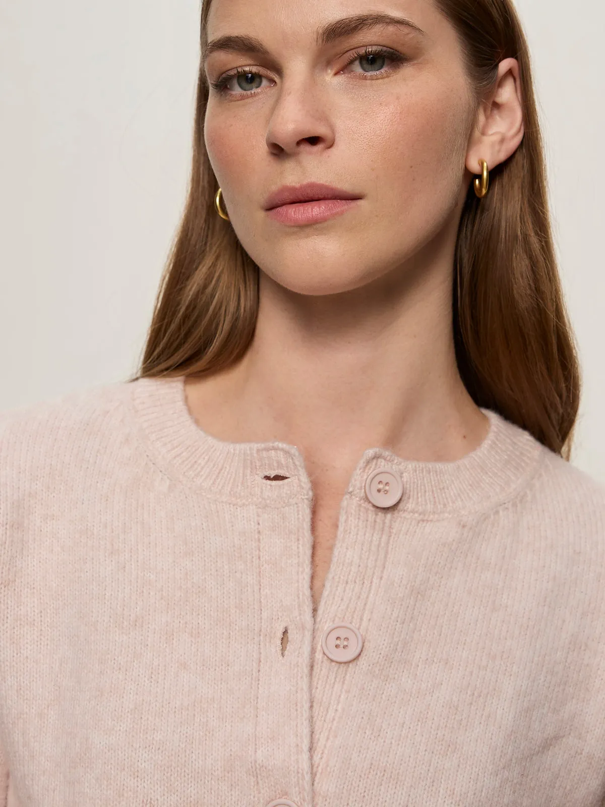 Striped Must-Have Cardi Heather Rose