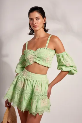 Seasonal Outfit NALU TOP GREEN