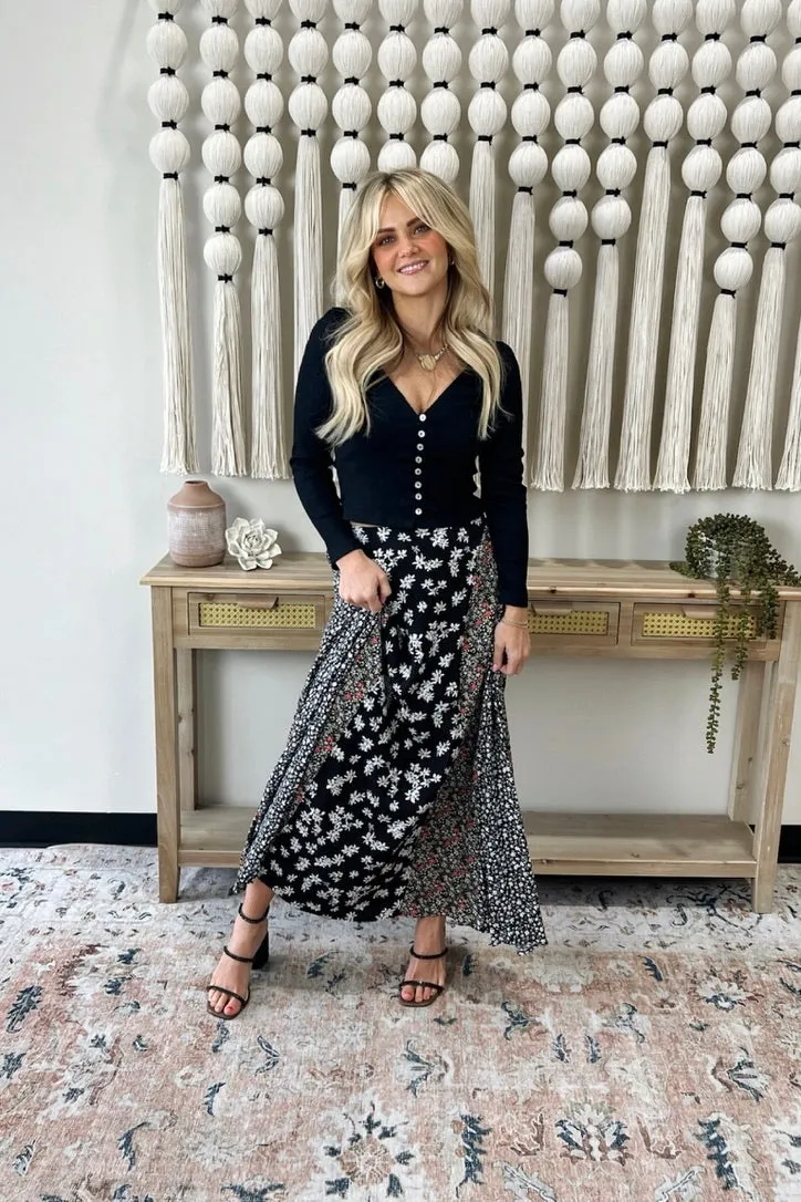 vacation look New Beginnings Maxi Skirt - FINAL SALE