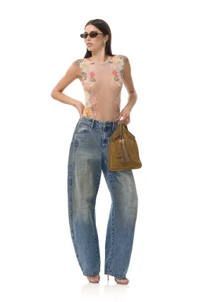 Lightweight pullover Cool Weather Nina Top - Honey Rose Frame