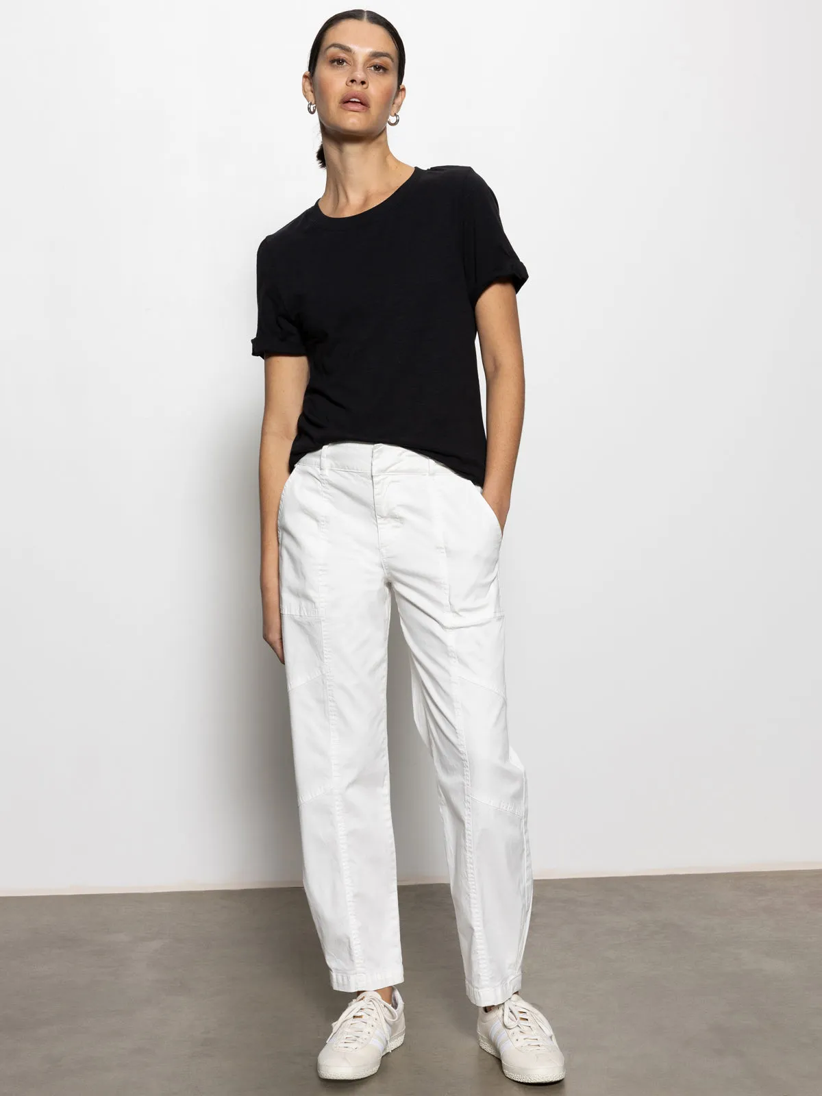 Cozy Wear Sahara Tapered Standard Rise Pant Chalk