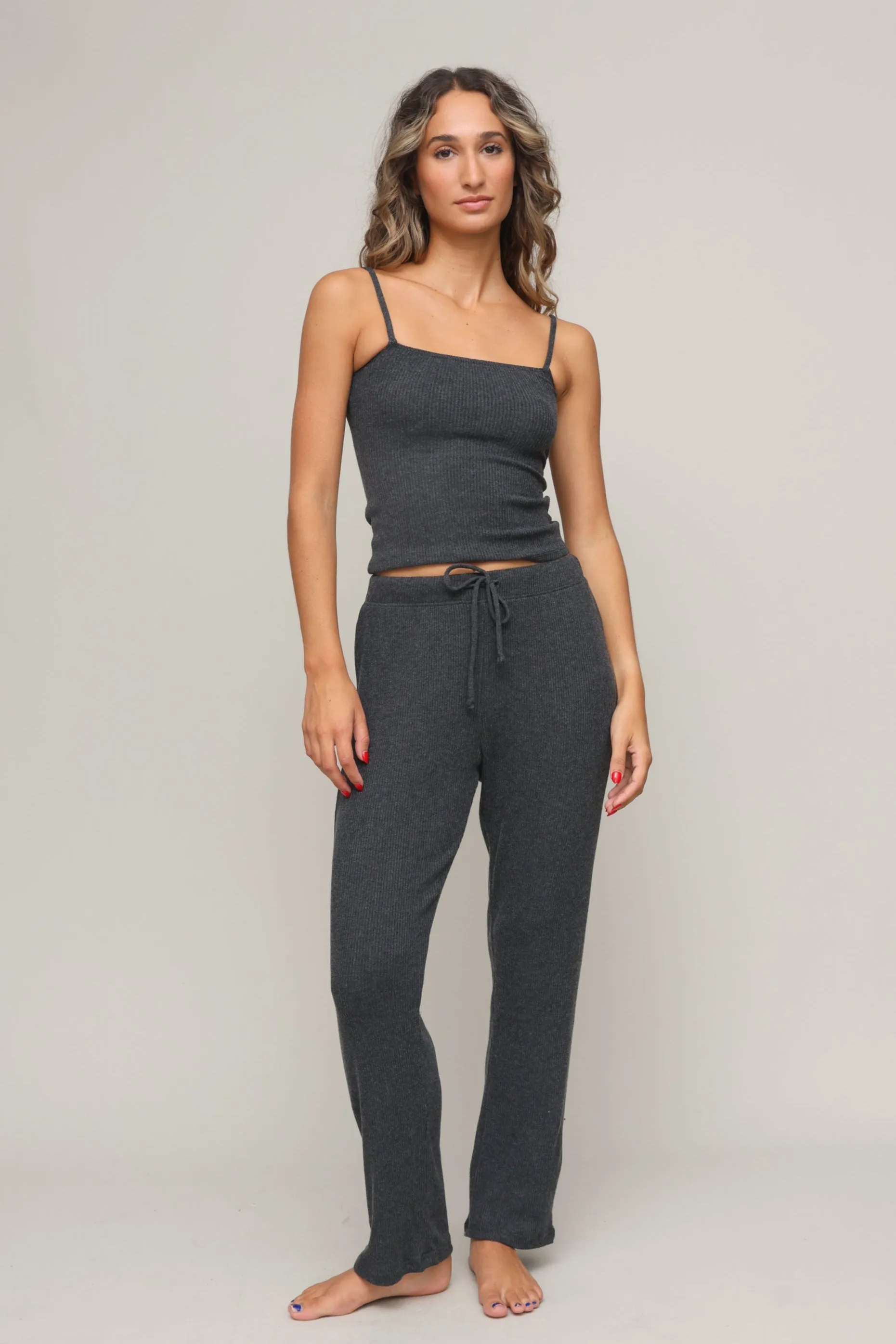 WrinkleFree Weave Remi Sweater Rib Pant