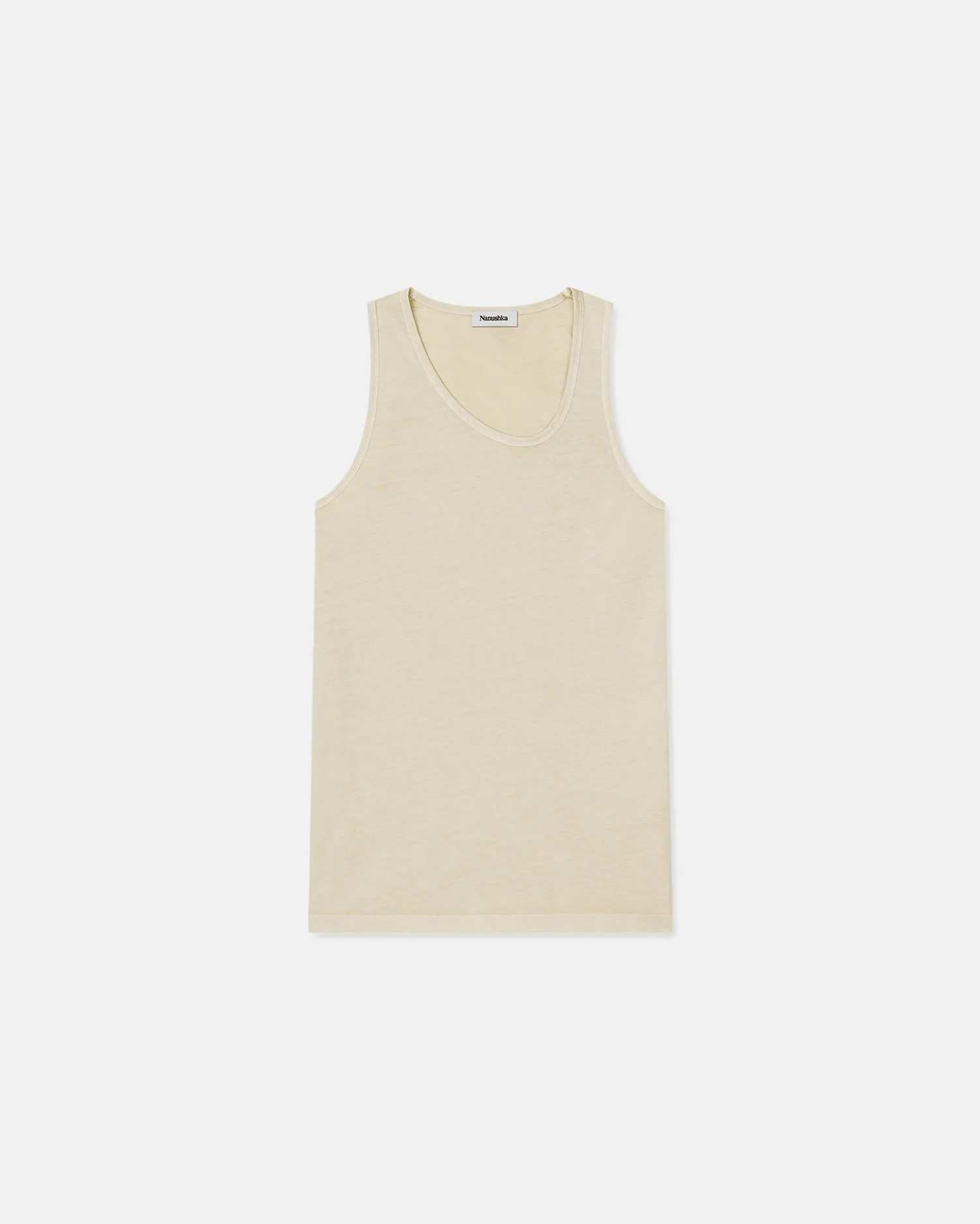 Aziz - Organically Grown Cotton Tank Top - Shell Thermal Regulation Technology