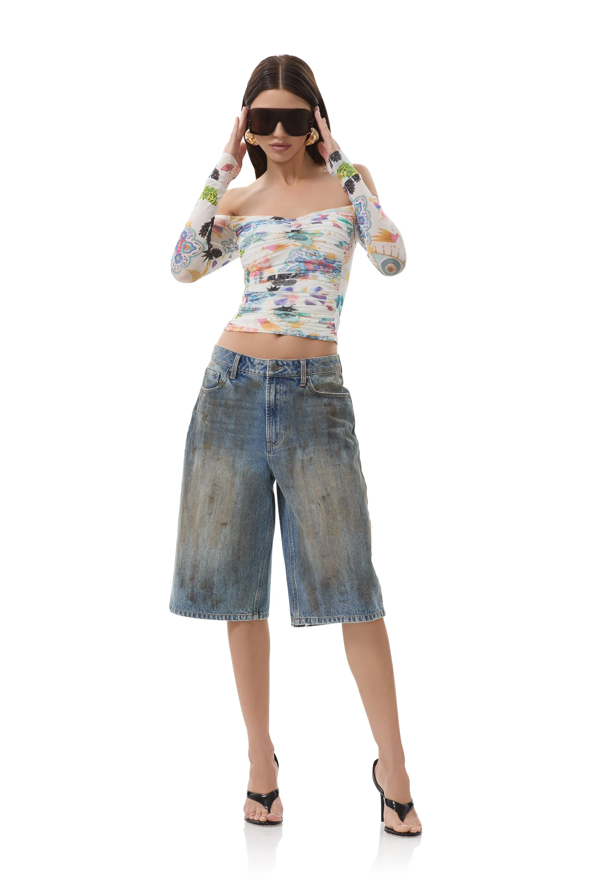 Odilla Top - Summer Convo Lightweight Layering Option UV protection coating