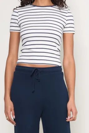 Saxton Striped Tee HighStrength Threadwork