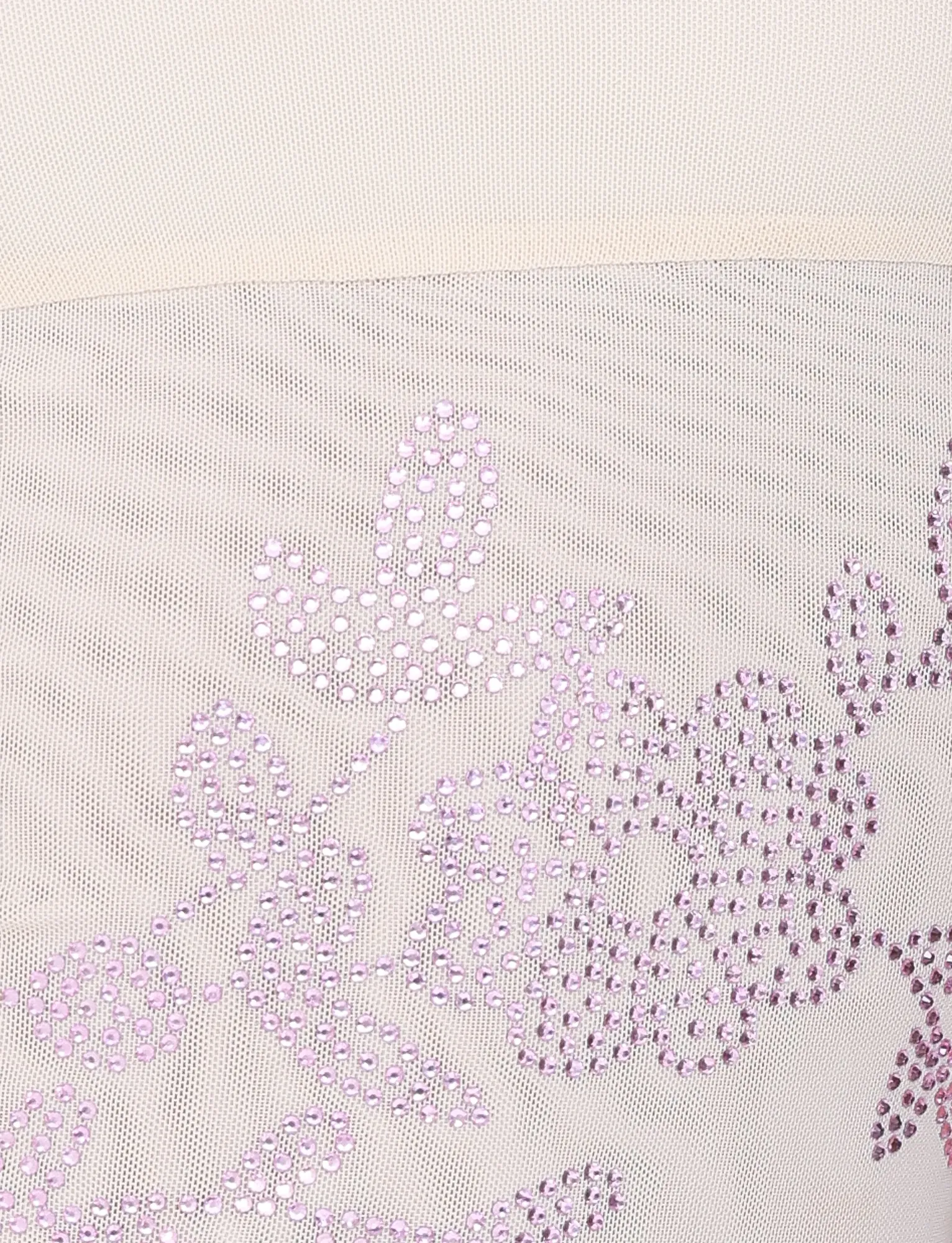 DoubleNeedle Stitching Elasticated Hem OCTAVIA TOP - NEUTRAL : CREAM