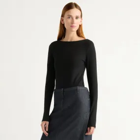 Lainey Organic Cotton Slit-Neck Tee Lightweight Blouse QuickDry