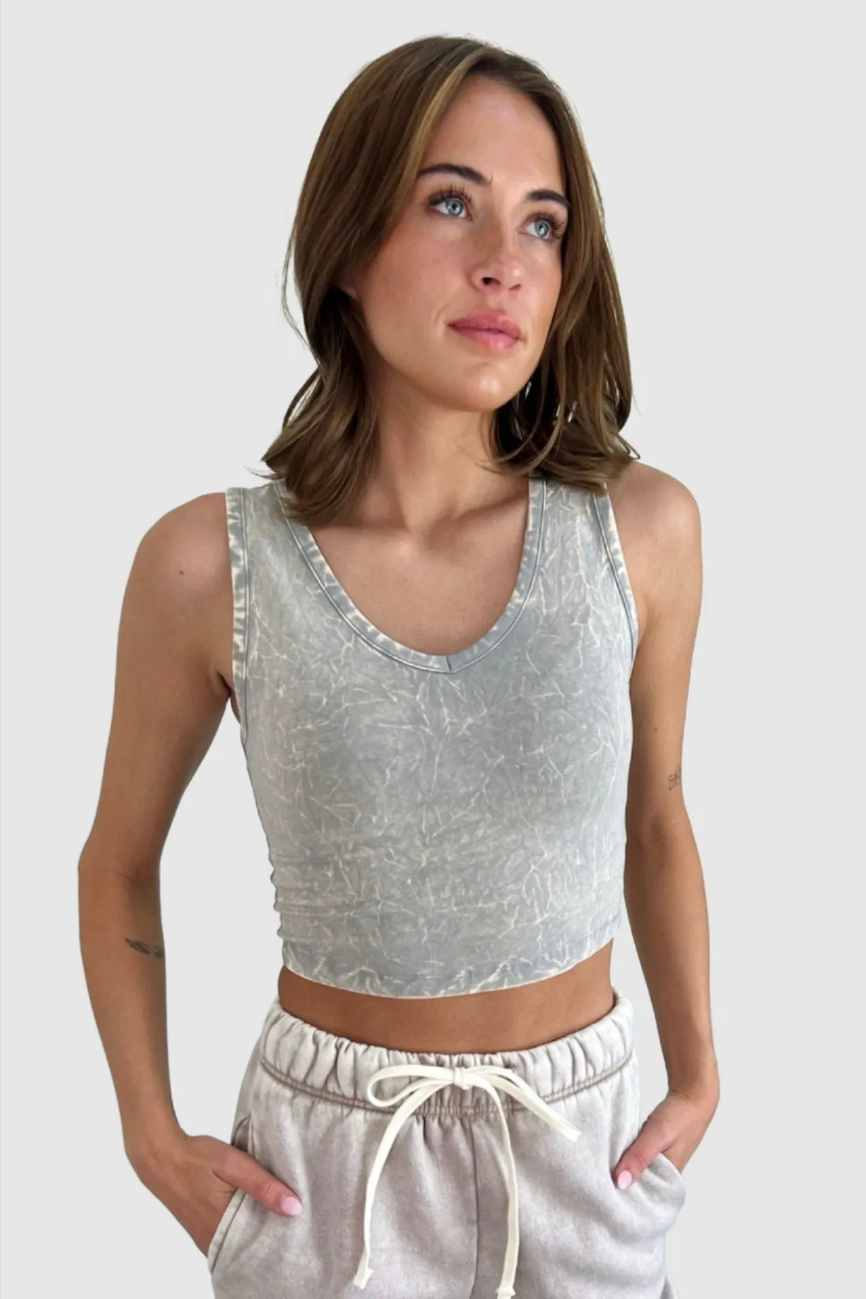 High Tides Tank Top - FINAL SALE EcoDyeProcess MultiPanel Design