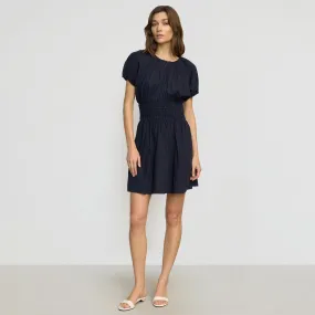 Smooth Shape Kaci Cinched-Waist Organic Cotton Dress