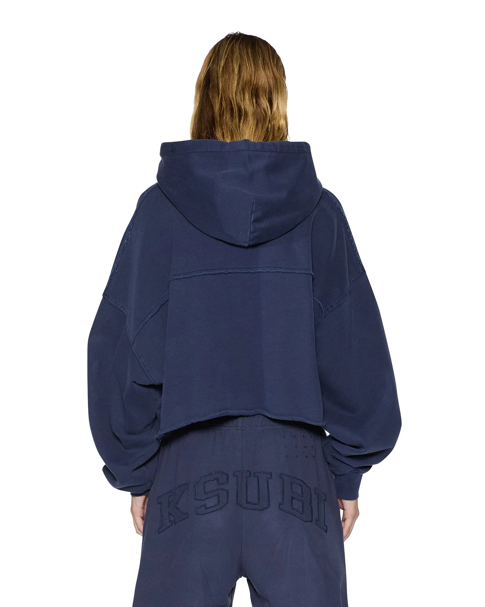 OH G HOODIE CROPPED INK BLUE SublimatedPrint