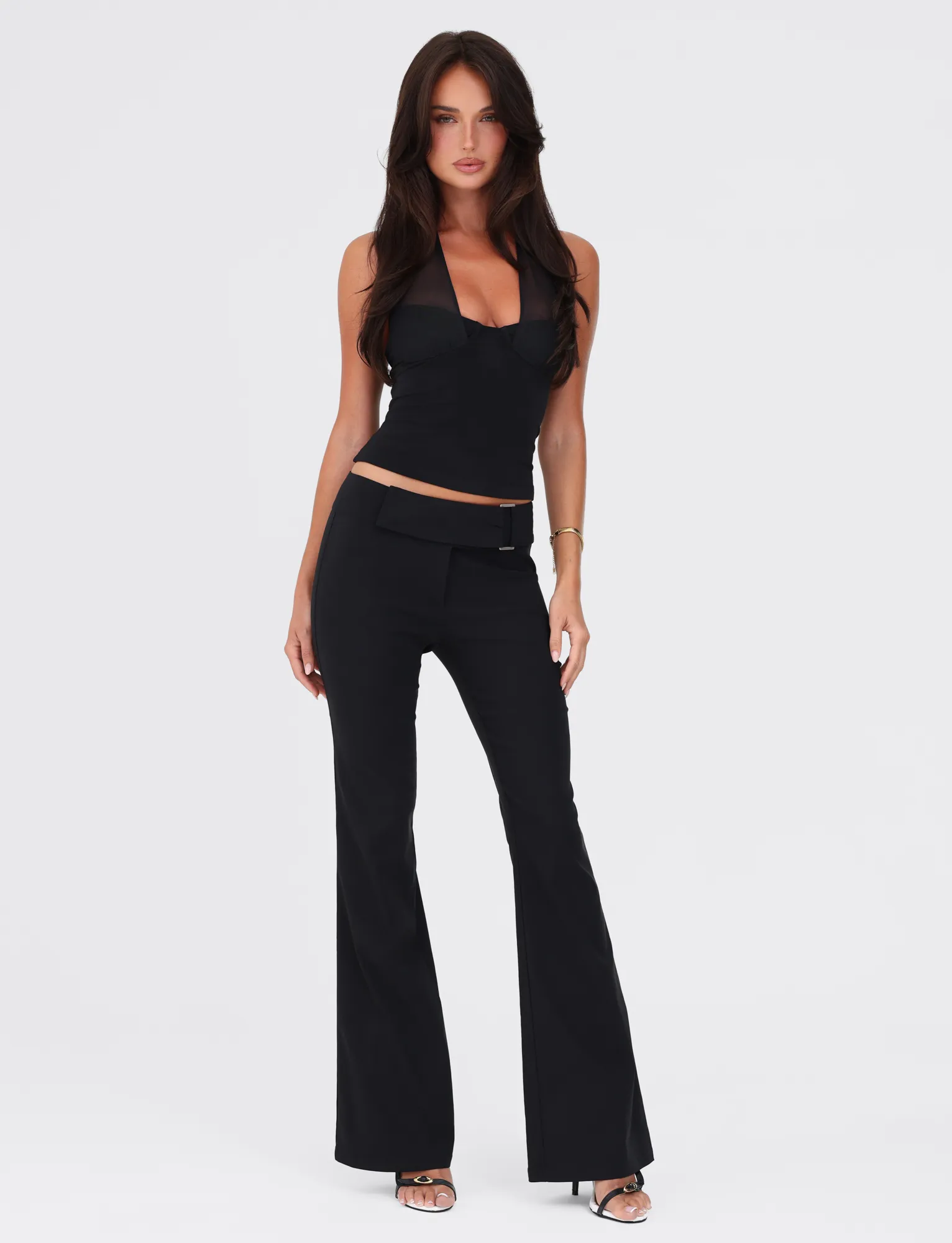 NoSlip Grip LowProfile Zipper GRANGER TOP - BLACK