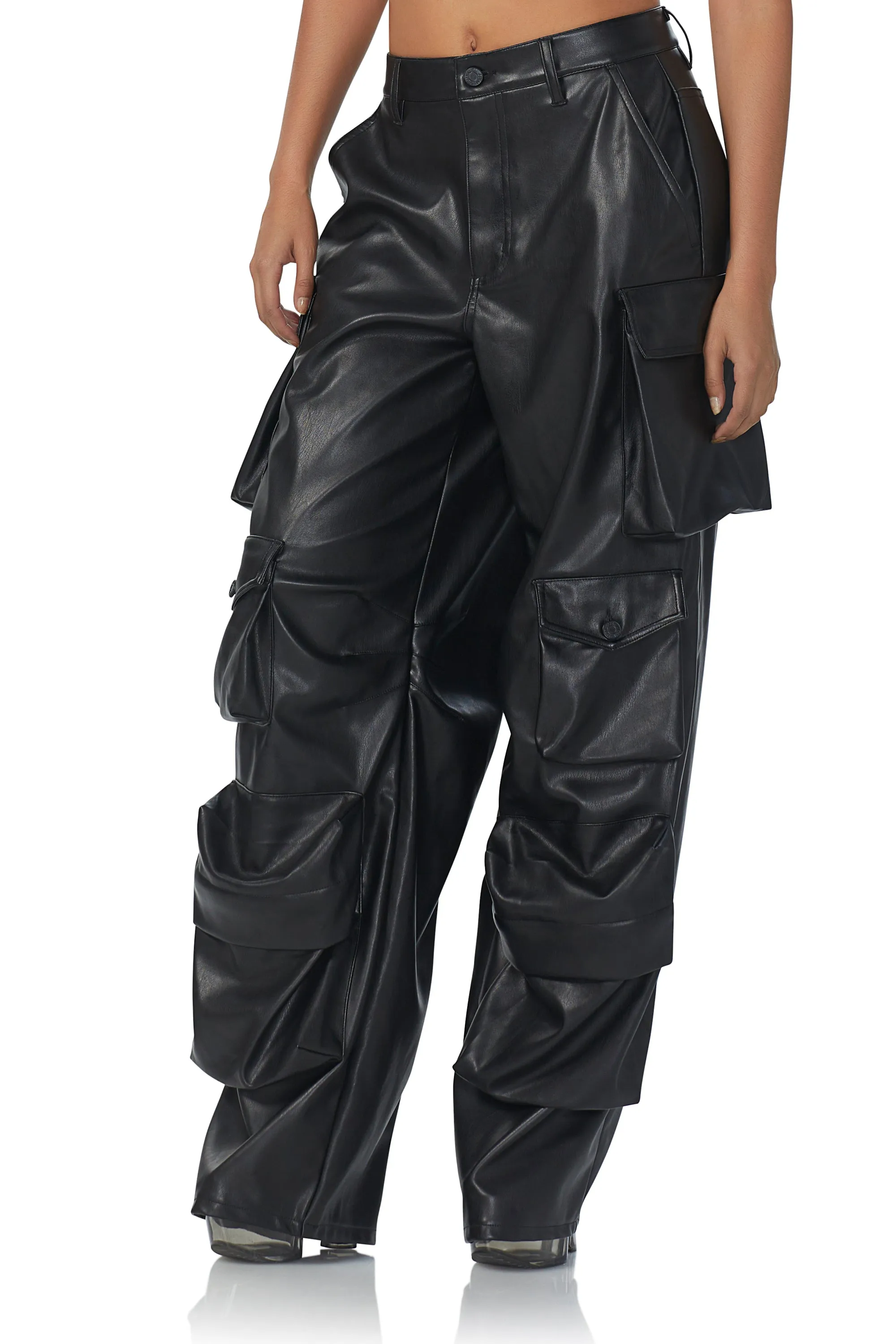 Parker Baggy Cargo Pant - Noir Non Irritating Tags RipstopFabric