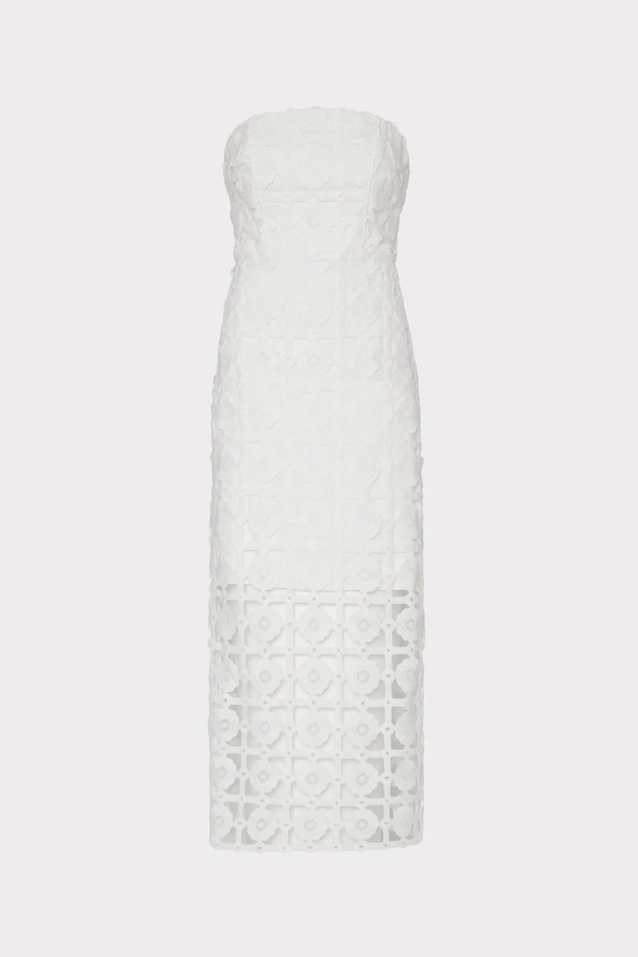 Kait Tile Lace Dress Versatile Layer Wear