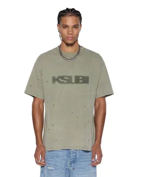 Sustainable Material Blend BLASTED EKCESS SS TEE OUTBACK