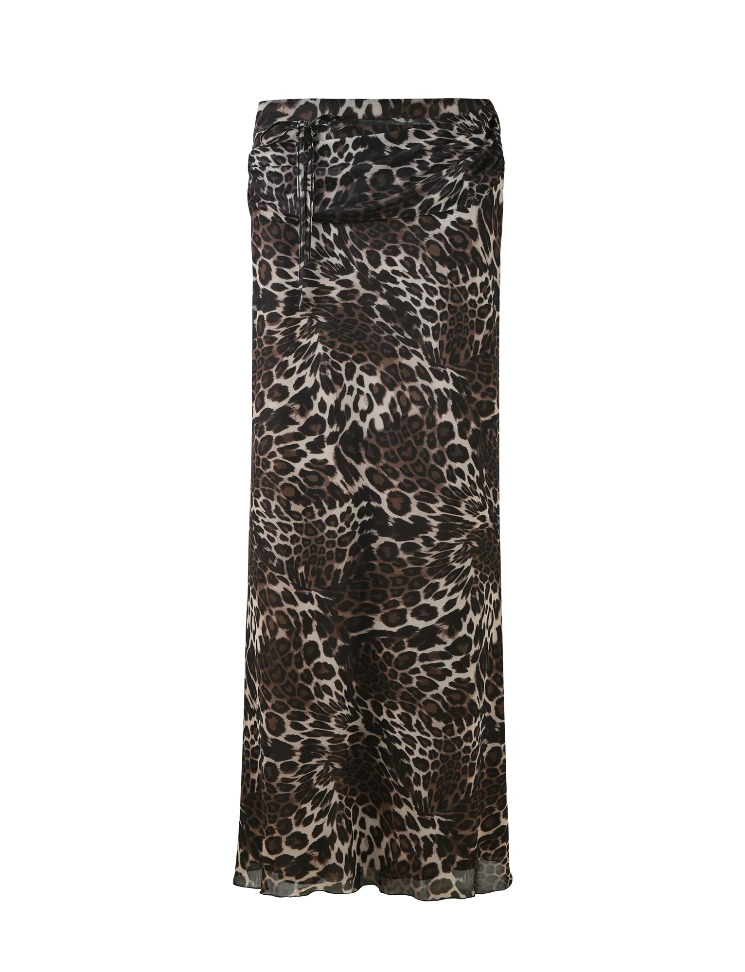 PEARL MAXI SKIRT - MULTI : LEOPARD Iconic Style Travel Friendly