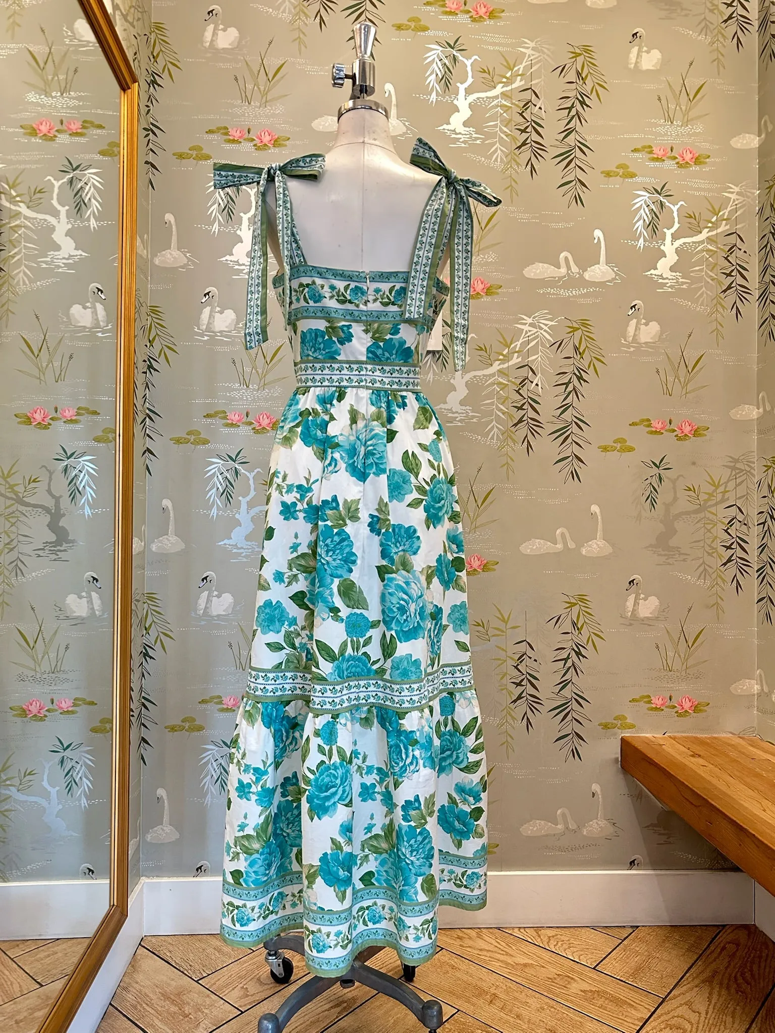 Peony Midi Dress Full Coverage