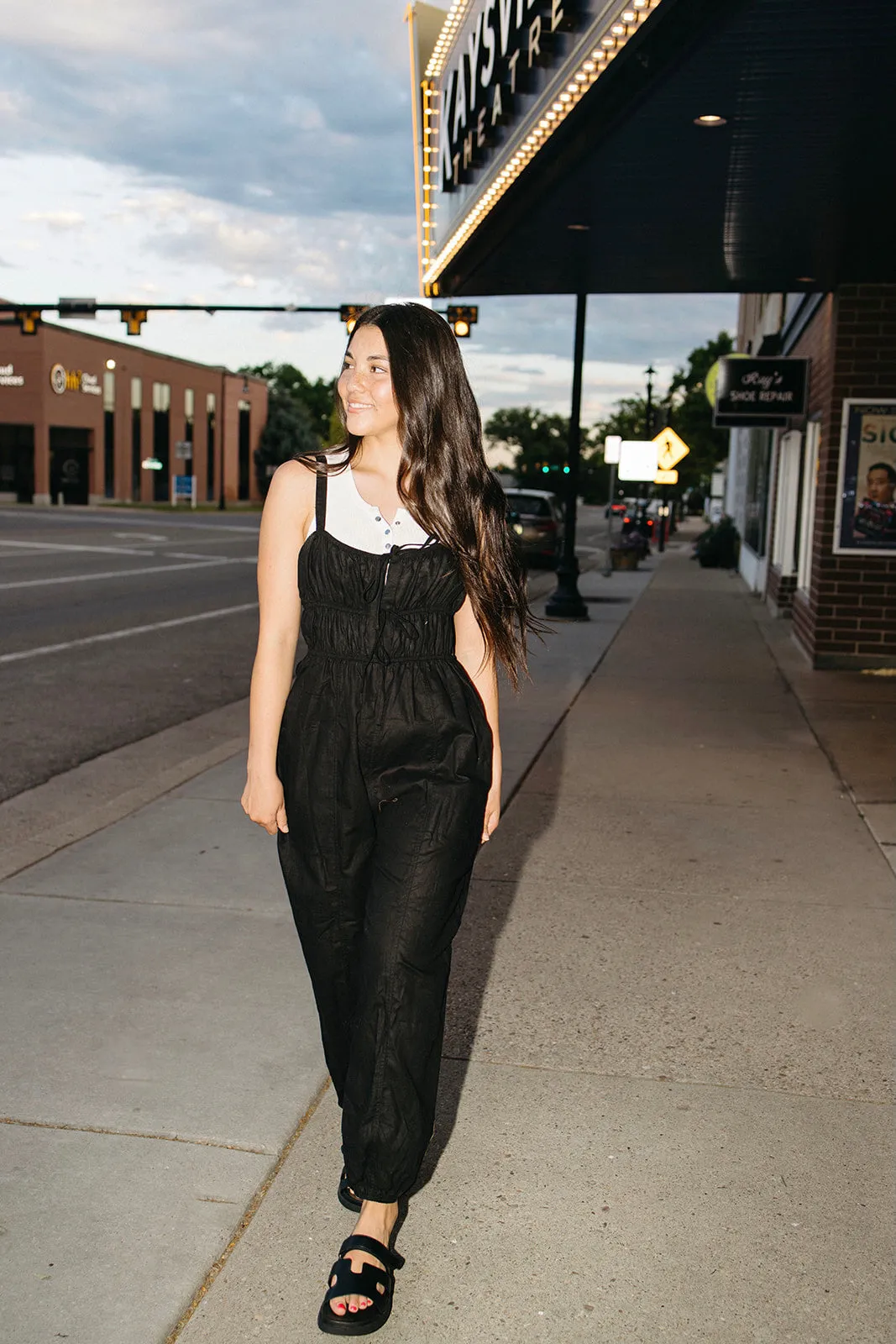 Simple Utility LightweightConstruction Stepping Out Jumpsuit - FINAL SALE