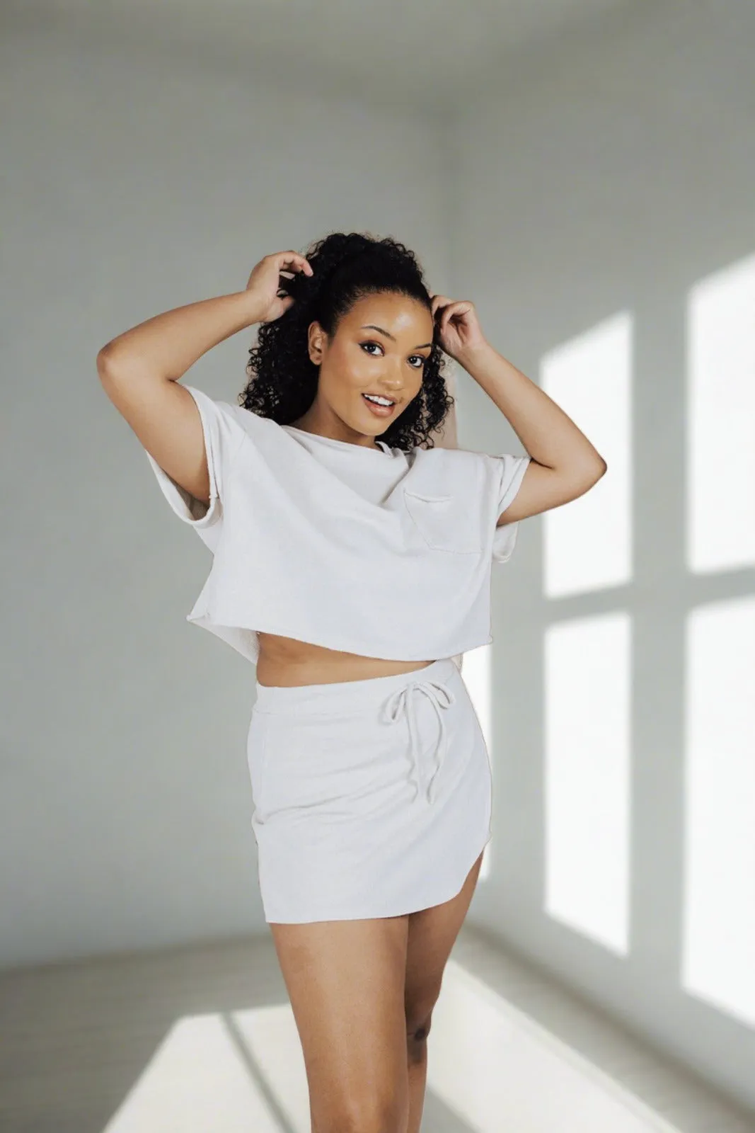 Picnic At The Park Skort - FINAL SALE Anti Pilling Textile