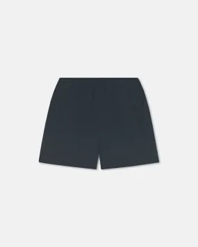 Dylla - Tech Linen Belted Shorts - Black All Time Use Relaxed Comfort Look