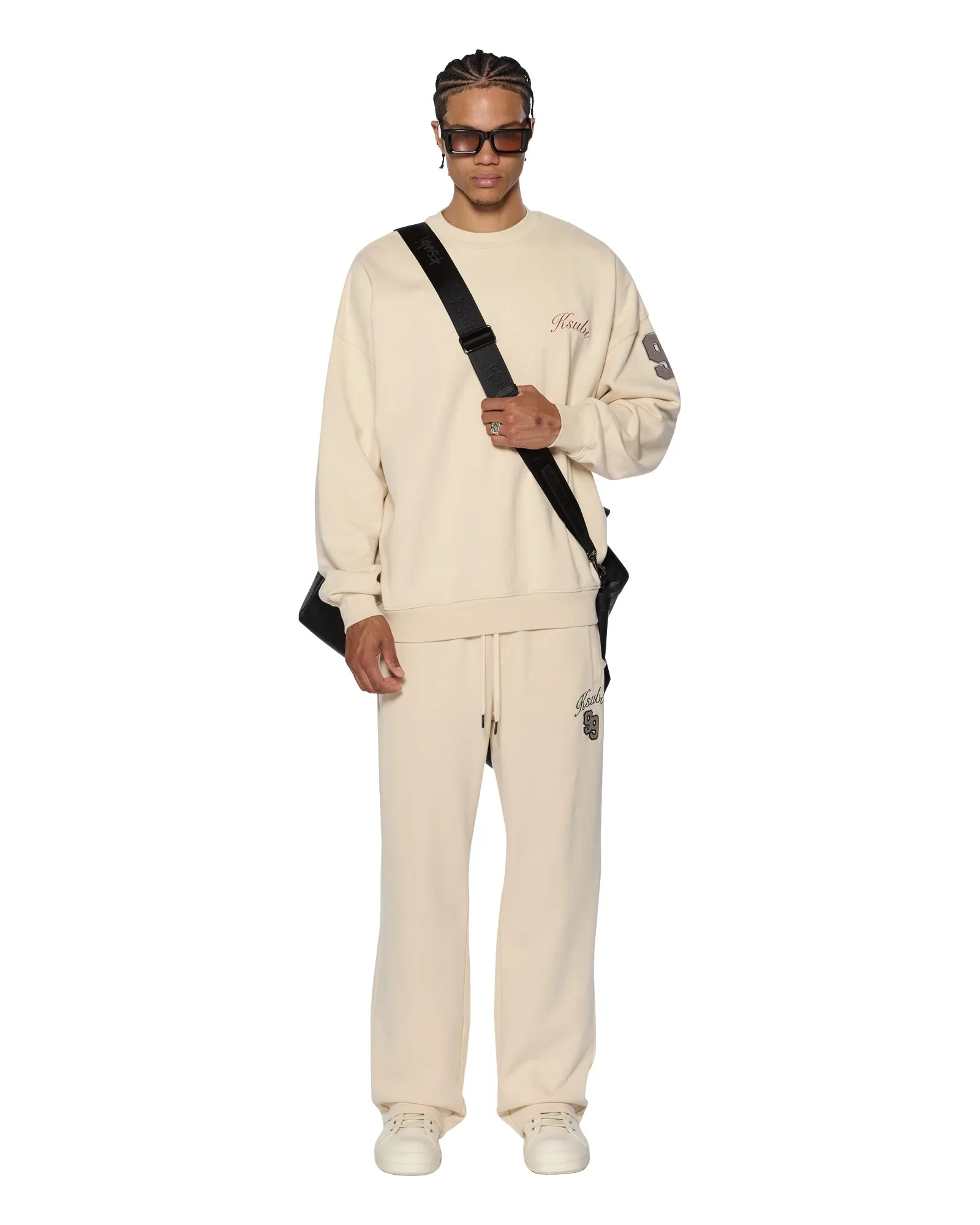 PLAYOFF EKCESS CREW NECK DUSTY DESERT FadeResistant Finish