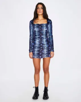 Vibrant Layer Casual Comfort PONTY MYTHON DRESS SNAKE