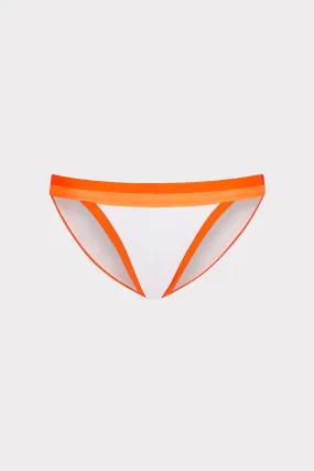 No Ride Up Design Recycled Nylon Construction Positano Color Block Bikini Bottom