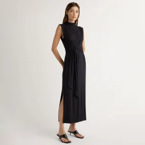 Eden Sleeveless Tie-Front Dress Travel-Pack Movement Feel