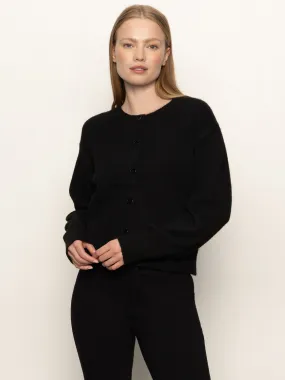 DroppedShoulder Must-Have Cardi Black