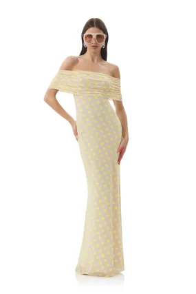 McCall Dress - Sun Dot Day To Night Puff-Sleeve