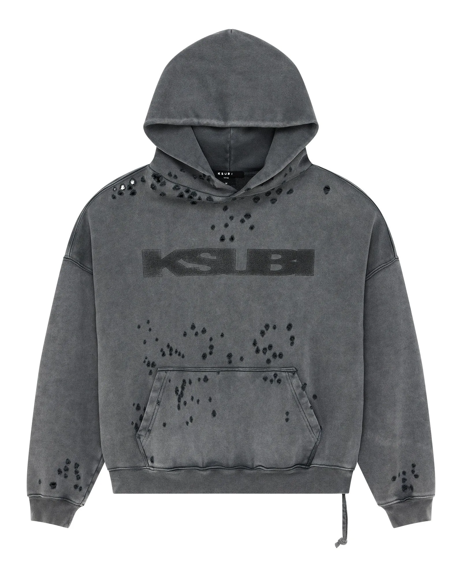 BLASTED EKCESS HOODIE RHINO Ventilated Back Panels Natural Fiber Blend