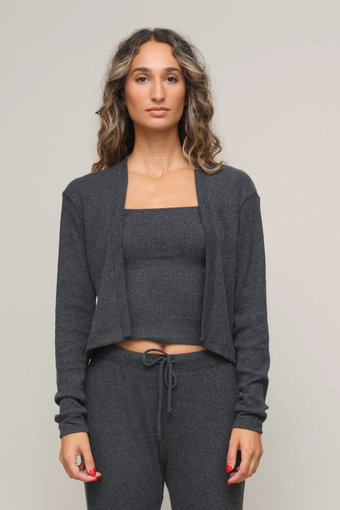 Kelsey Sweater Rib AntiPilling Finish MultiPanelBreathability