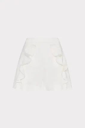 Quick Layer NonSlipInnerGrip Linen Ruffle Short