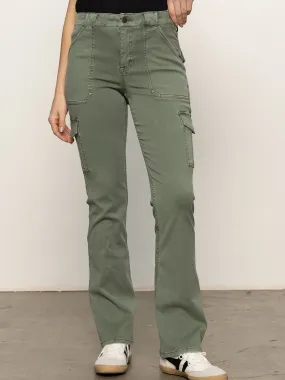 Sculpted Hayden Bootcut Pant Dark Spruce EcoFriendlyMaterial Casual Style