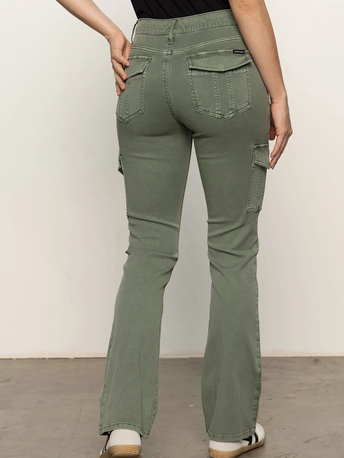 Sculpted Hayden Bootcut Pant Dark Spruce Seasonless wear WrinkleFreeFinish