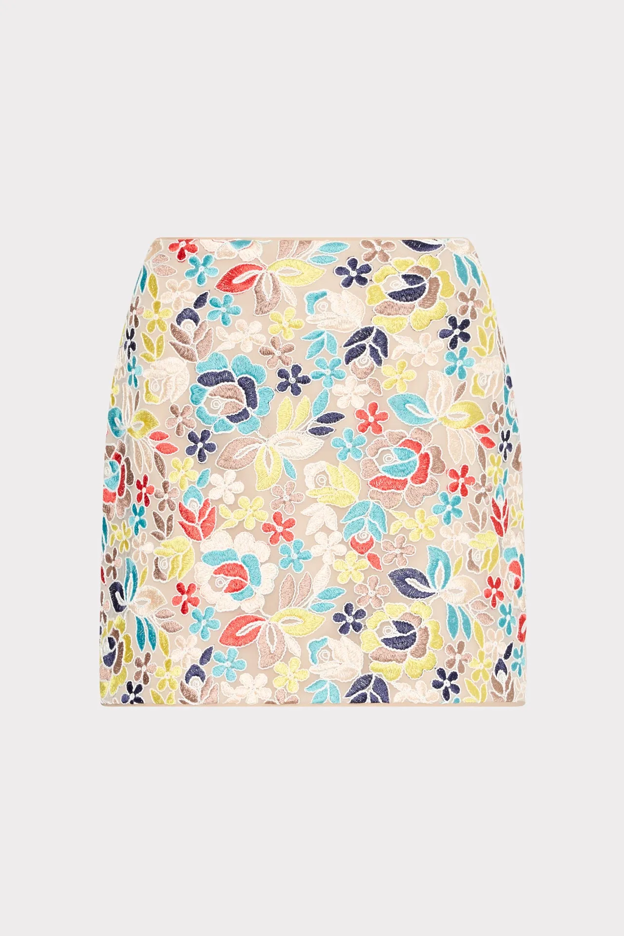 Stain Resistant Printemps Lace Modern Mini Skirt