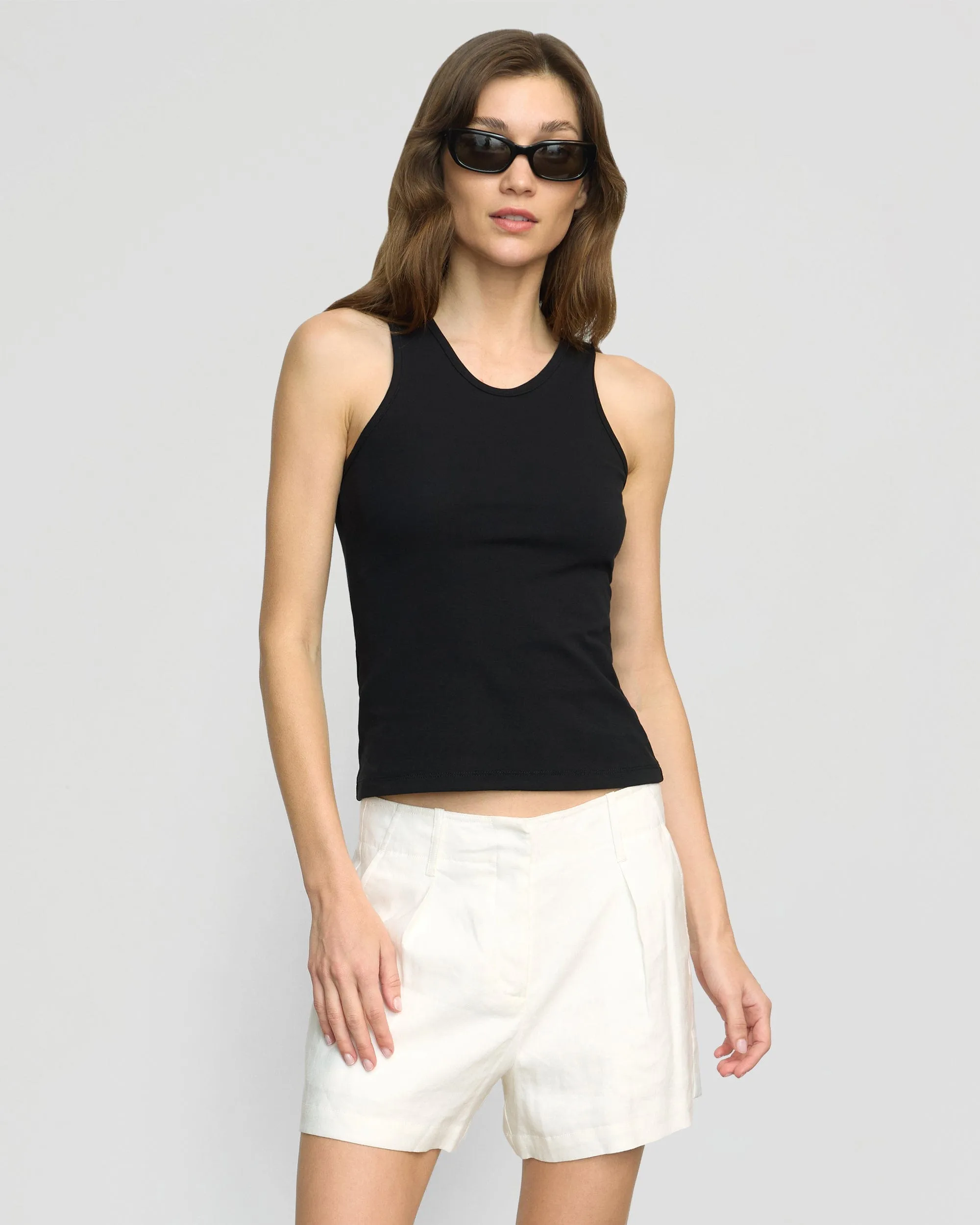 Stain Repellent Coating Prithi Scoop-Neck Tank