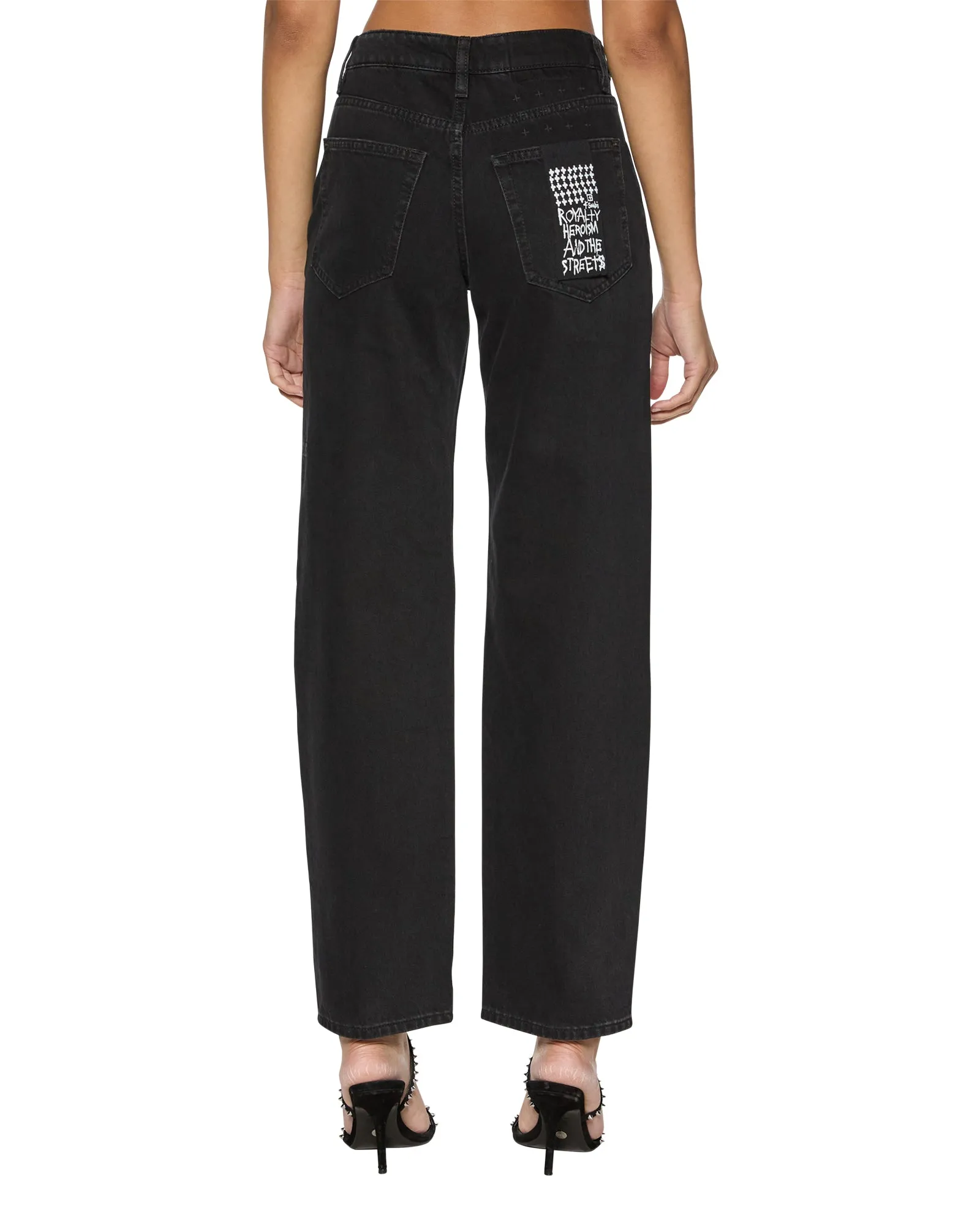 Brunch Outfit Classic Wear Luxury BROOKLYN JEAN STEALTH