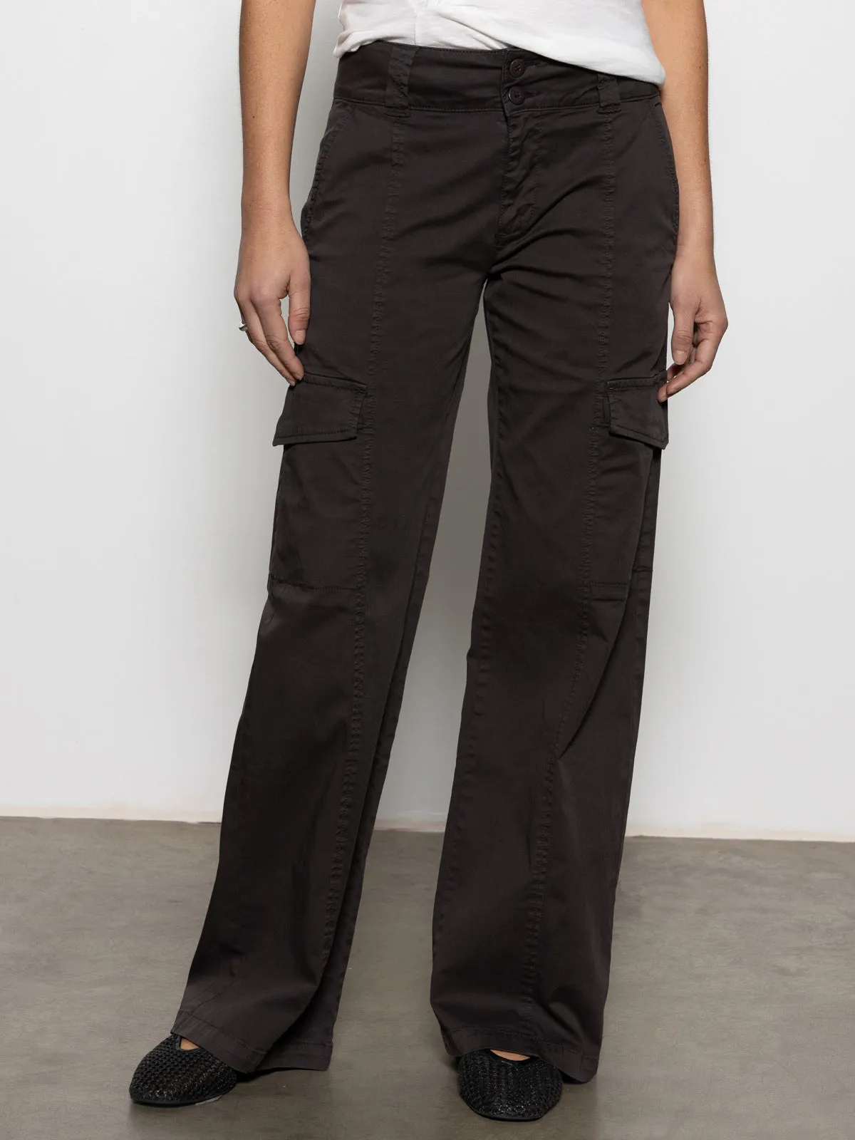 Versatile use Comfy Wearable Rebel Standard Rise Straight Leg Pant Obsidian
