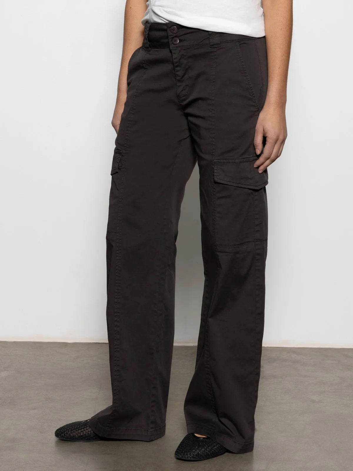 Rebel Standard Rise Straight Leg Pant Obsidian Adventure High Leg