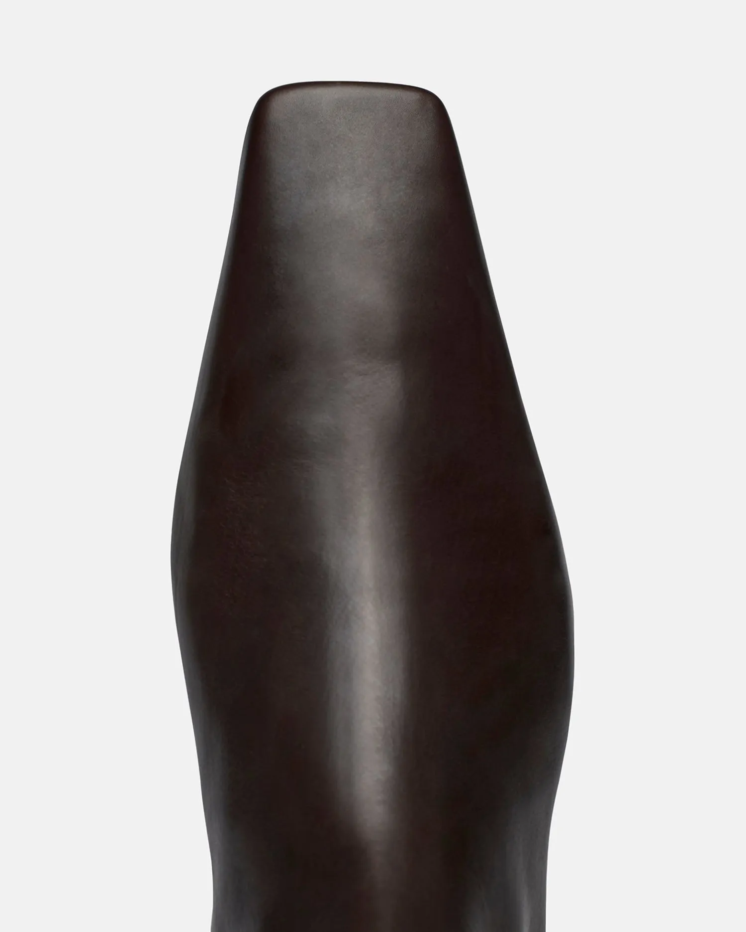 Classic Cut Isla - Elongated Square Toe Boots - Dark Chocolate