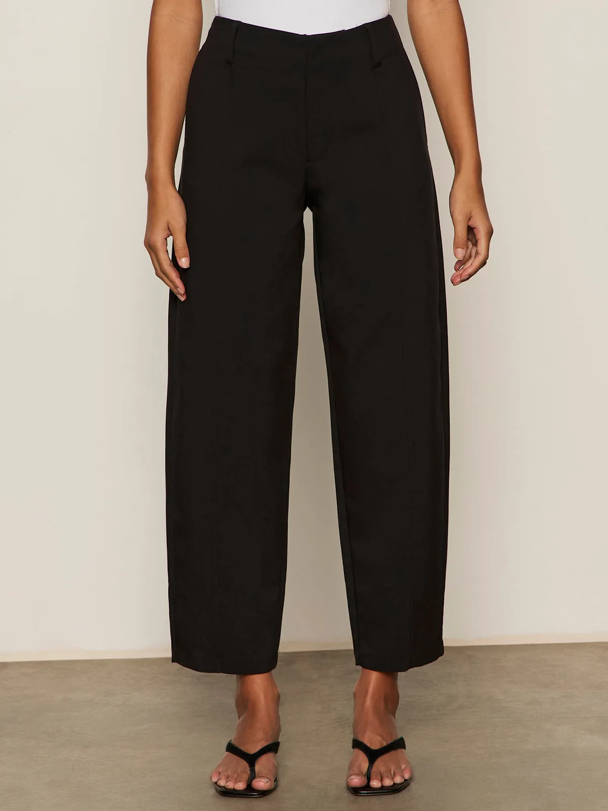 Polished Barrel Pant Black FourWayStretch