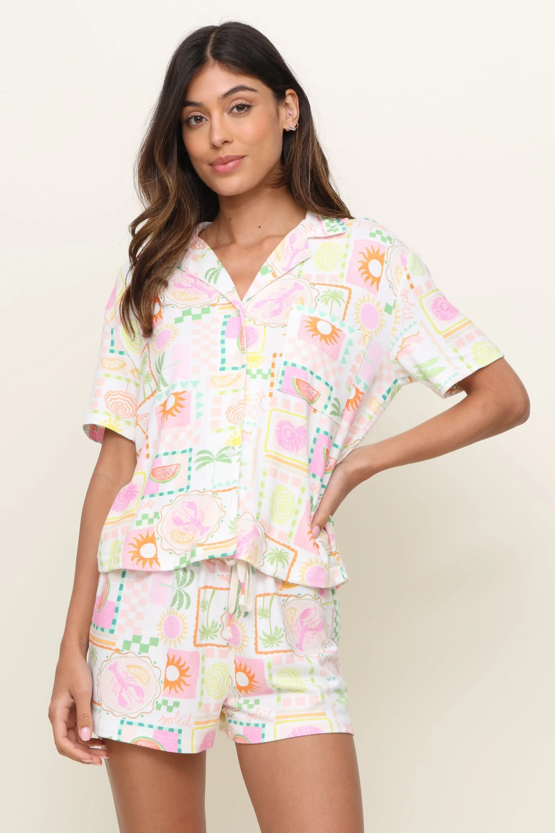 Comfortable Fabric Beach Days Soleil Shirt