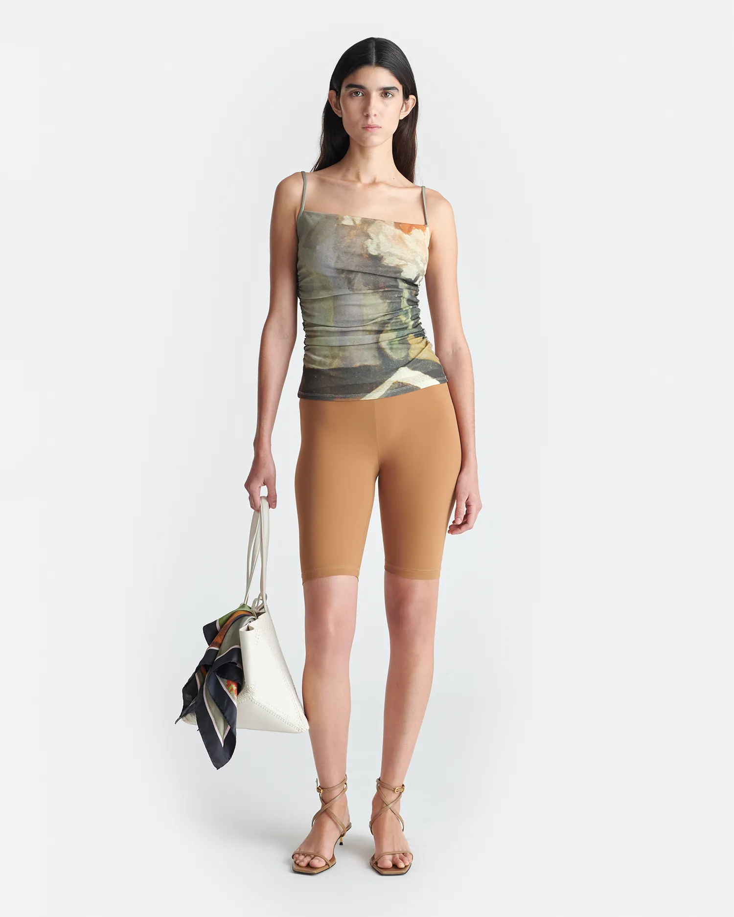 MoistureWickingMaterial DurableZipper Jazlyn - Printed Mesh Jersey Top - Books