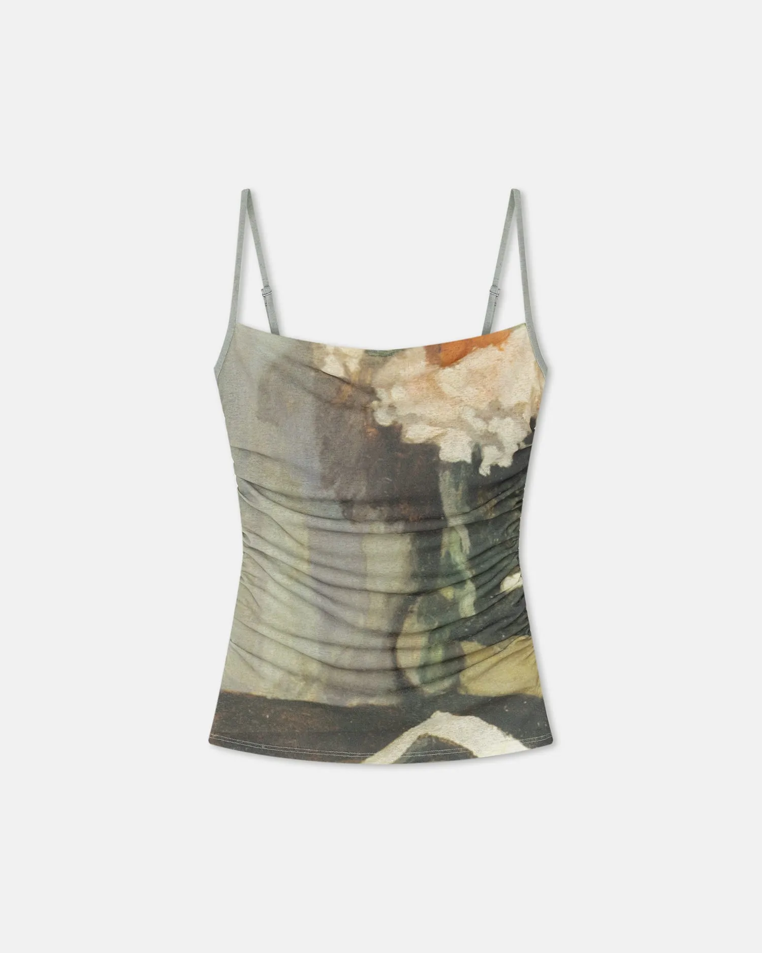 Jazlyn - Printed Mesh Jersey Top - Books Thermal regulation