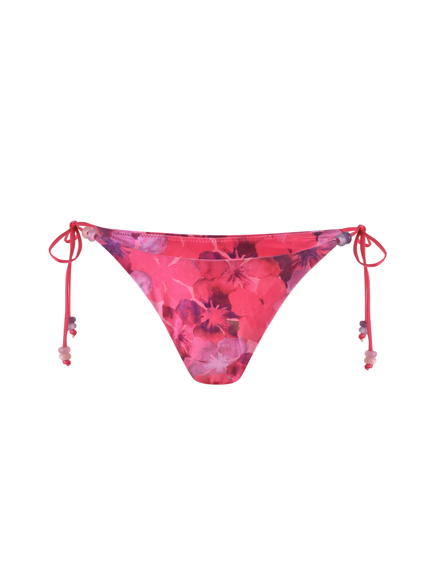 UV resistant Water Enthusiast FINLEA BIKINI BOTTOM - PINK : HIBISCUS