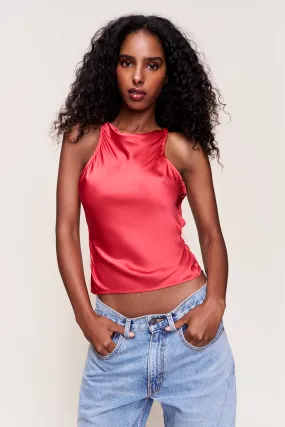 High Durability Fabric Regine Cowl Neck Top