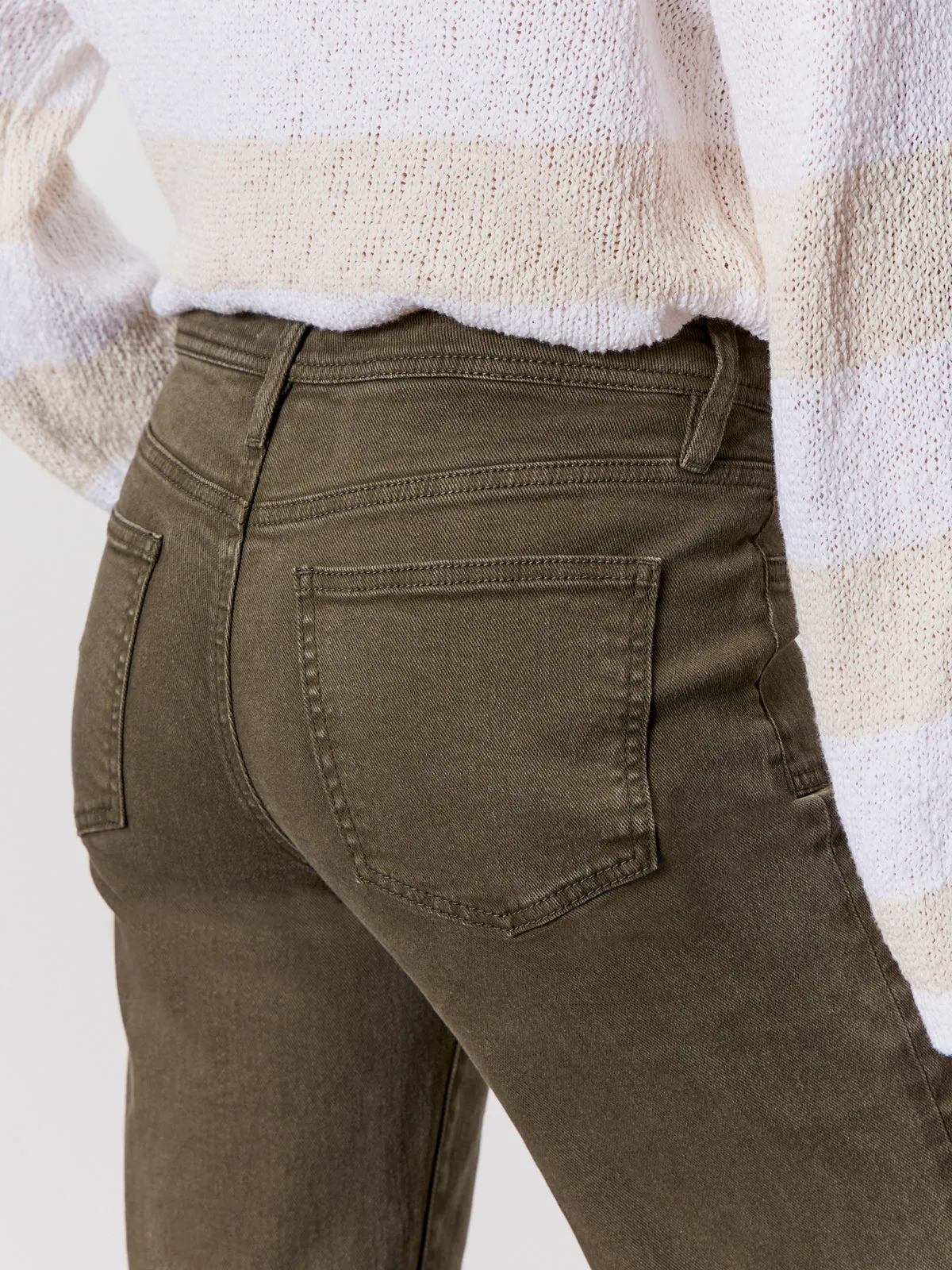 Active Lifestyle League Crop Jeans Fatigue