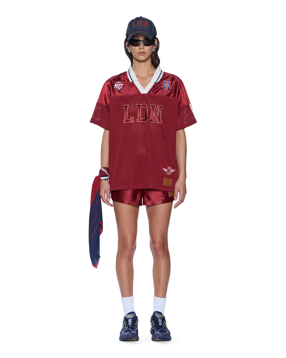 Everyday Comfort LDN BOYFRIEND SS JERSEY GARNET