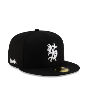 AbrasionResistant Finish Sustainable Manufacturing KSUBI X NEW ERA 59FIFTY FITTED CAP BLACK