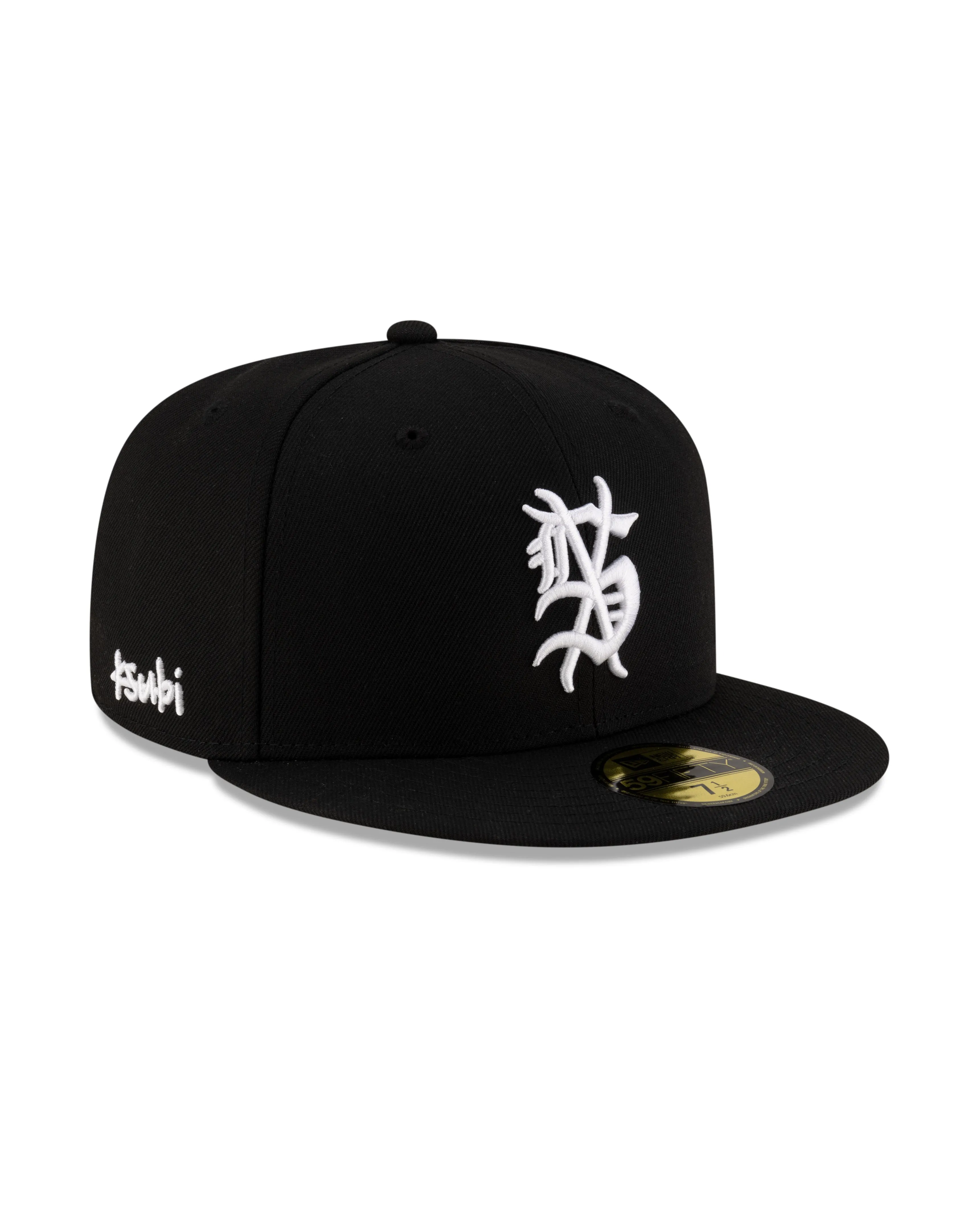 AbrasionResistant Finish Sustainable Manufacturing KSUBI X NEW ERA 59FIFTY FITTED CAP BLACK